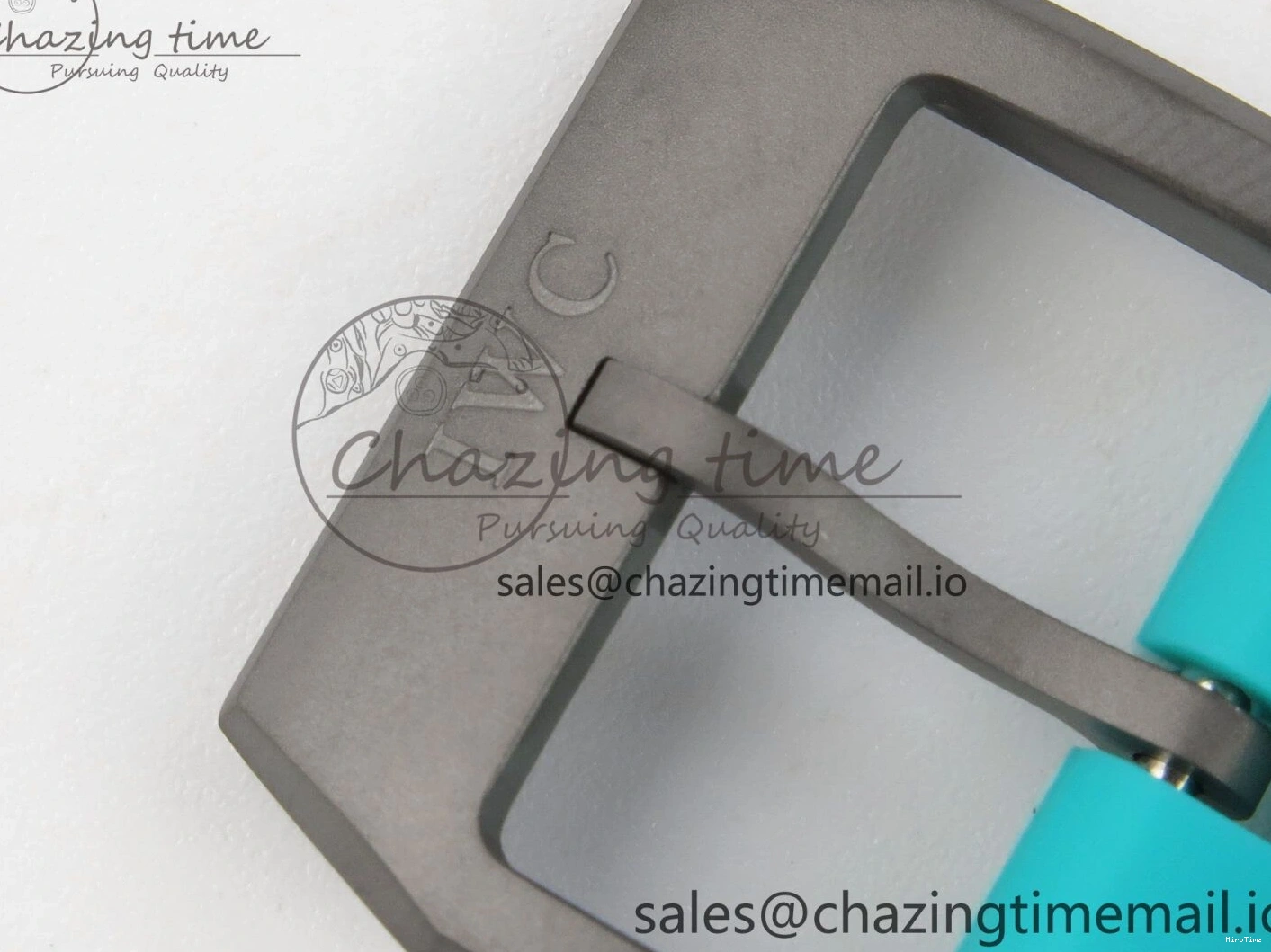 MIROTIME 1227 Pilot Mark XX BLSF 1:1 Best Edition Black Blue Dial on Blue Rubber Strap MIYOTA Sleek 6989